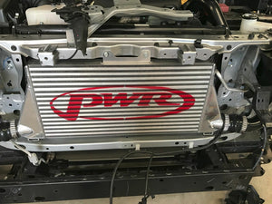 PWR Toyota Hilux 2.8TD 2015- (AN120/AN130) Uprated Front Mount Intercooler (FMIC) Full Kit inc. Pipework