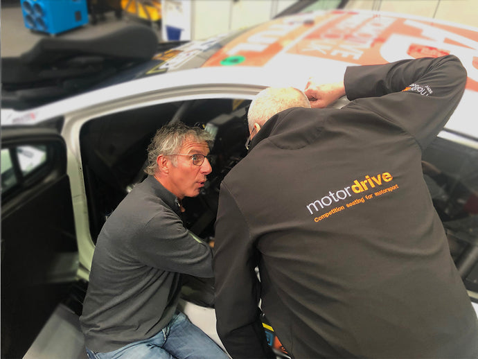 Plato takes to wheel of PMR Astra for first time