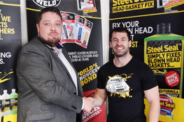 POWER MAXED RACING SIGN EMMERDALE ACTOR