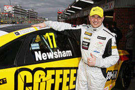 Power Maxed Racing sign Dave Newsham