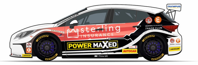 Power Maxed Racing announce Title Partnership with Sterling Insurance