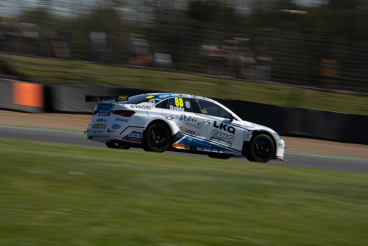 Lkb Racing LKQ Euro Car Parts with Power Maxed Racing Enjoy Successful Season Lau