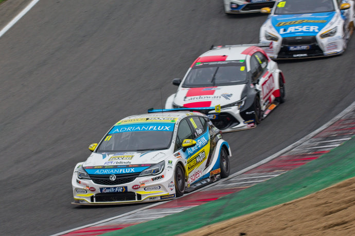 Adrian Flux with Power Maxed Racing Show Strong Race Pace at Brands Hatch