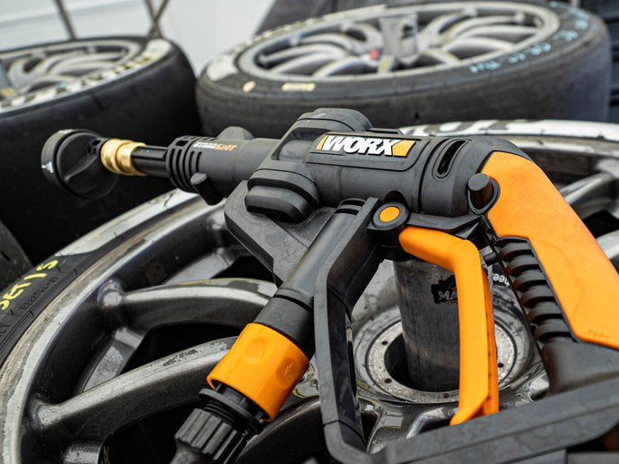 Worx Hydroshot and Power Maxed Racing Partner to Form Unbeatable Cleaning Solution