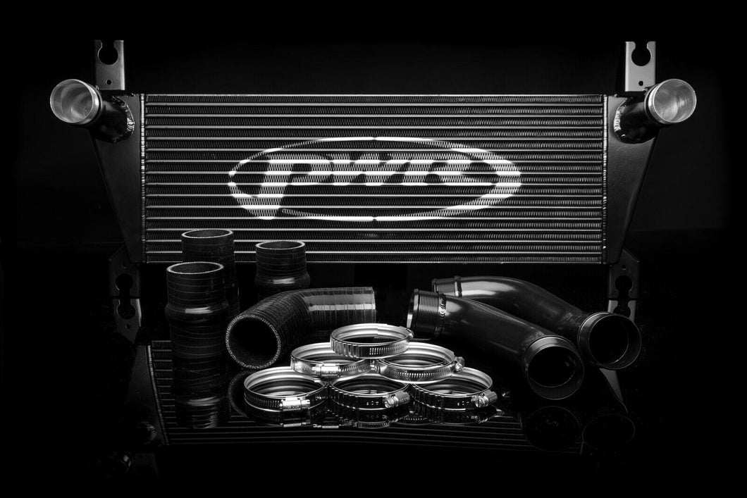 PWR Ford Ranger T6 3.2 Uprated Front Mount Intercooler (FMIC) Black Full Kit inc. Pipework