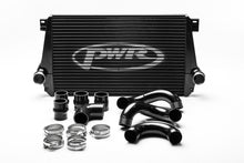 Load image into Gallery viewer, PWR VW Amarok 2.0TDI 2012-2018 Uprated Front Mount Intercooler (FMIC) Black Full Kit inc. Pipework