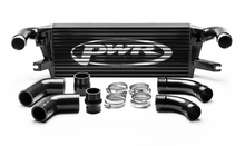 Load image into Gallery viewer, PWR Mitsubishi L200 2015- Uprated Front Mount Intercooler (FMIC) Black Full Kit inc. Pipework